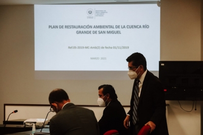 Medio Ambiente presentó Plan de restauración ambiental del Río Grande de San Miguel