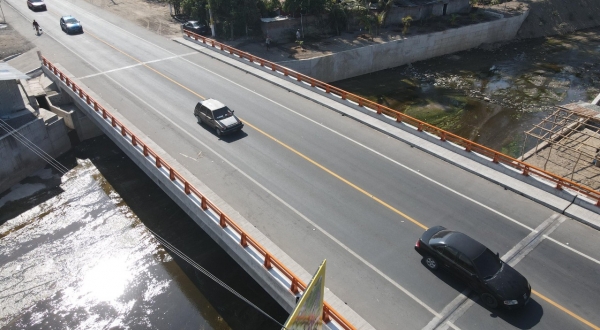 MOP entregó concluida obra en Puente El Jute, La Libertad