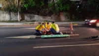 Muere hombre atropellado esta madrugada en el bulevar Venezuela