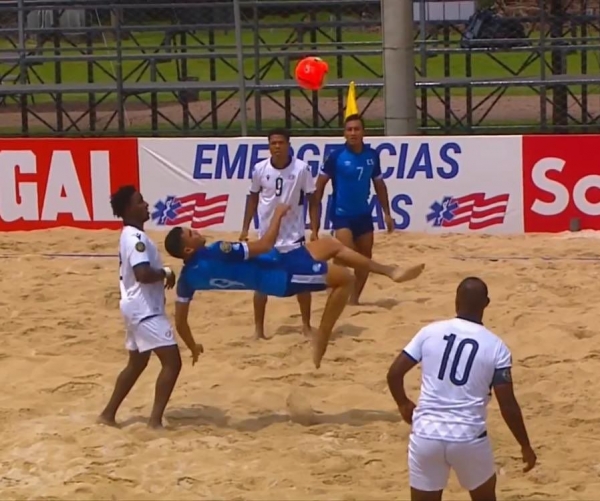 El Salvador debuta en el premundial de Fútbol Playa con contundente triunfo