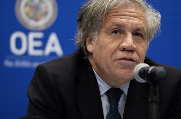 Luis Almagro, secretario de la OEA, dio positivo a COVID-19